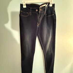 Levi's Women's Navy Skinny Jeans